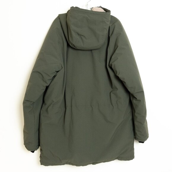 Kanuk Insulated Sherpa Jacket Winter Parka Green XL - Picture 3 of 16
